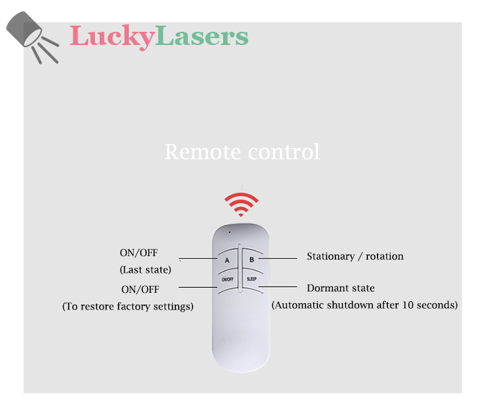 LED HD 50W Laser Logo Lights Customize Your LOGO Projection Lamp